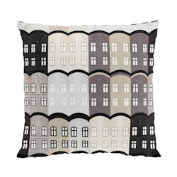 Kuddfodral Stad Grå 45x45 cm - Arvidssons Textil