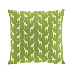 Kuddfodral Giraff Grön 47x47 cm - Arvidssons Textil