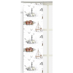 Panelgardiner Fiskeskär Multi 2-pack - Arvidssons Textil