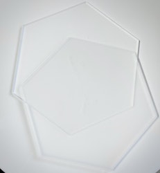 AKRYLSKIVOR 2-PACK  kub form 12 CM -