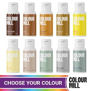 COLOUR MILL Ätbar Färg Colour Mill - Olive  20ML