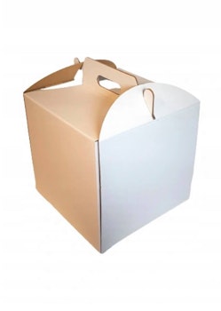 Tårtkartong 26 x 26 x 35cm