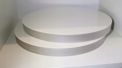 Tårtbricka styrofoam 32 cm, Vit