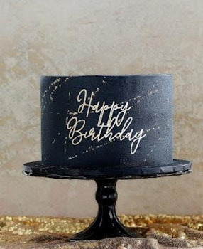 Tårtdekor-HAPPY BIRTHDAY akryl