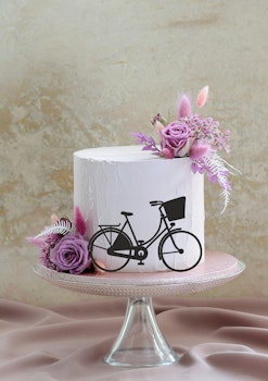 Dekor/  Svart cykel