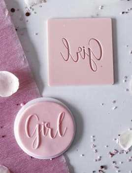 COOKIE EMBOSSER/ Dekorativ stämpel "Girl"