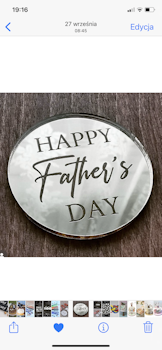 Akryl dekor “Happy Father’s Day “