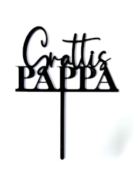 Cake topper GRATTIS PAPPA