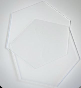 AKRYLSKIVOR 2-PACK  kub form 14 CM -