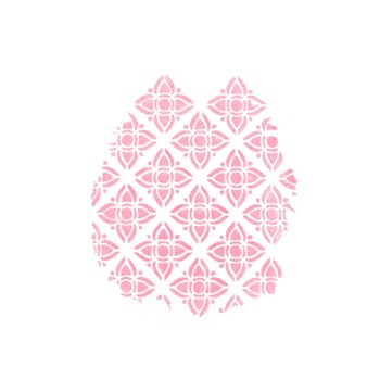 Tårtstencil  Schablon ORNAMENT