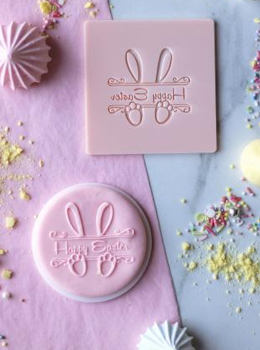 COOKIE EMBOSSER/ Dekorativ stämpel "Happy Easter"