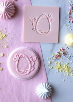 COOKIE EMBOSSER/ Dekorativ stämpel "Påsk  Ägg "
