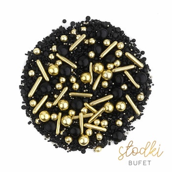 BLACK´N´GOLD - strössel 90 g