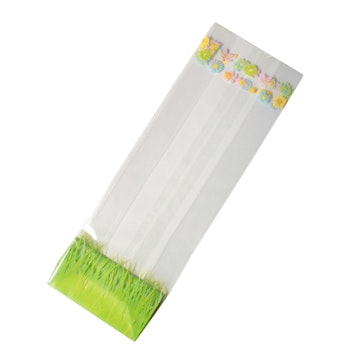 Plastpåsar med pastellblommor 5 pack