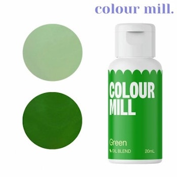COLOUR MILL Ätbar Färg Colour Mill - GREEN 20ML