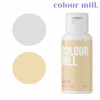 COLOUR MILL Ätbar Färg Colour Mill - SAND 20ML