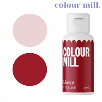 COLOUR MILL Ätbar Färg Colour Mill - MERLOT 20ML