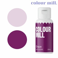 COLOUR MILL Ätbar Färg Colour Mill - GRAPE 20ML