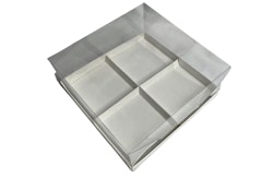 Sweetbox för cupcakes/bakelser 17 x 17 x 8 cm