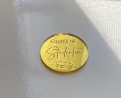 Akryl dekor “Grattis till Studenten”