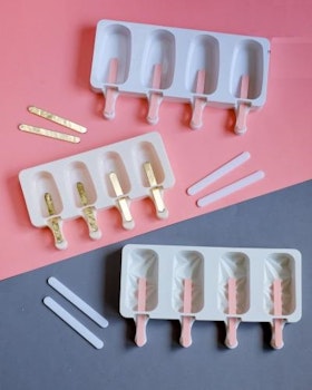 Cakesickles glasspinnar 8 ST AKRYL, puderrosa