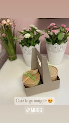Cake to go mugg 350 ml - 5 st