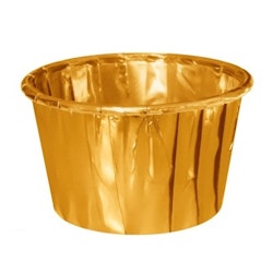 Muffinsform cupcakes Guld Metallic- 20 st