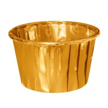 Muffinsform cupcakes Guld Metallic- 20 st