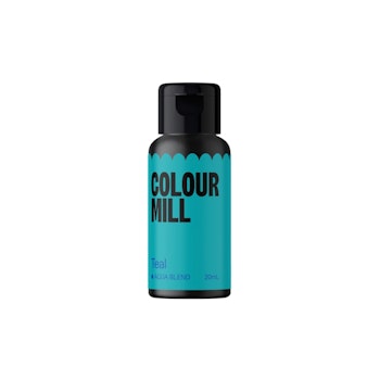 COLOUR MILL Ätbar Färg  Aqua Blend - Teal 20ML