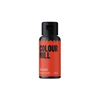 COLOUR MILL Ätbar Färg  Aqua Sunset - 20ML