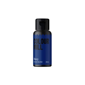 COLOUR MILL Ätbar Färg  Aqua Navy- 20ML