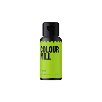 COLOUR MILL Ätbar Färg  Aqua Lime- 20ML