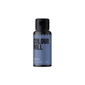 COLOUR MILL Ätbar Färg  Aqua Denim- 20ML