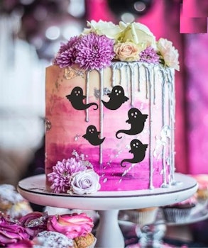 Halloween spök , akryl set 5 st