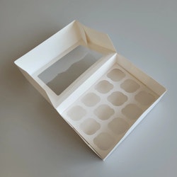 Cupcake box för 12 st cupcakes