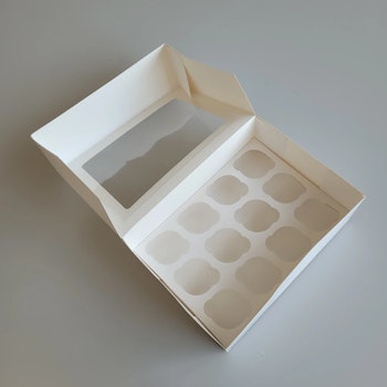 Cupcake box för 12 st cupcakes