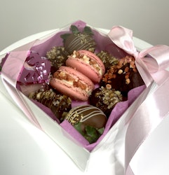 3 -pack Akryl cake dekor/  LÄPPAR ( Rosa))