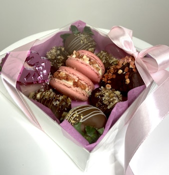 3 -pack Akryl cake dekor/  LÄPPAR ( Rosa))