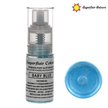 Pumpspray Glitter Sugarflair - Baby Blue