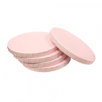 Lyxig tårtbricka 25 cm Rosa