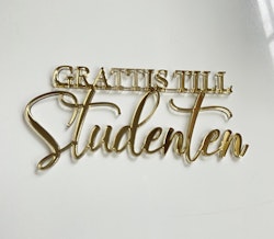 Akryl Topper /dekor GRATTIS TILL Studenten