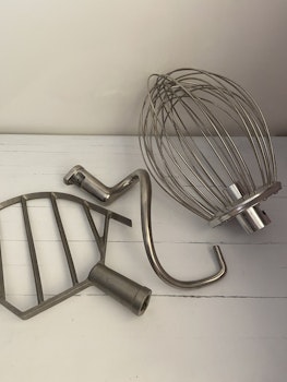 Set med tre professionella blandningsverktyg för 20L planetarisk blandare (modell M20A):