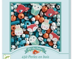 Wooden beads, Small animals