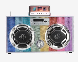 Regnbåge Bling Boombox