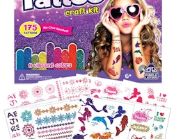 Glitter Tattoo Kit för barn att designa och applicera!