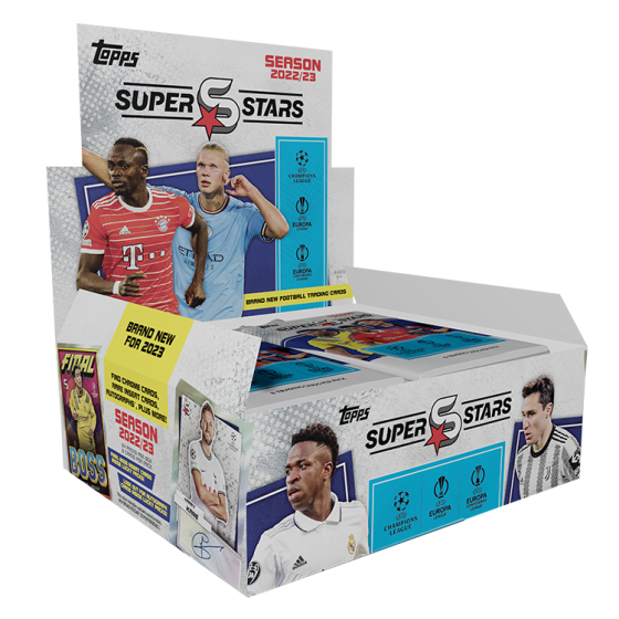 Topps Superstars Fotboll KORT Paket