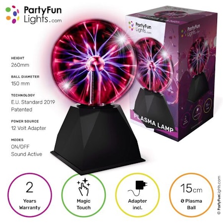 PartyFunLights - Plasma Ball Lamp