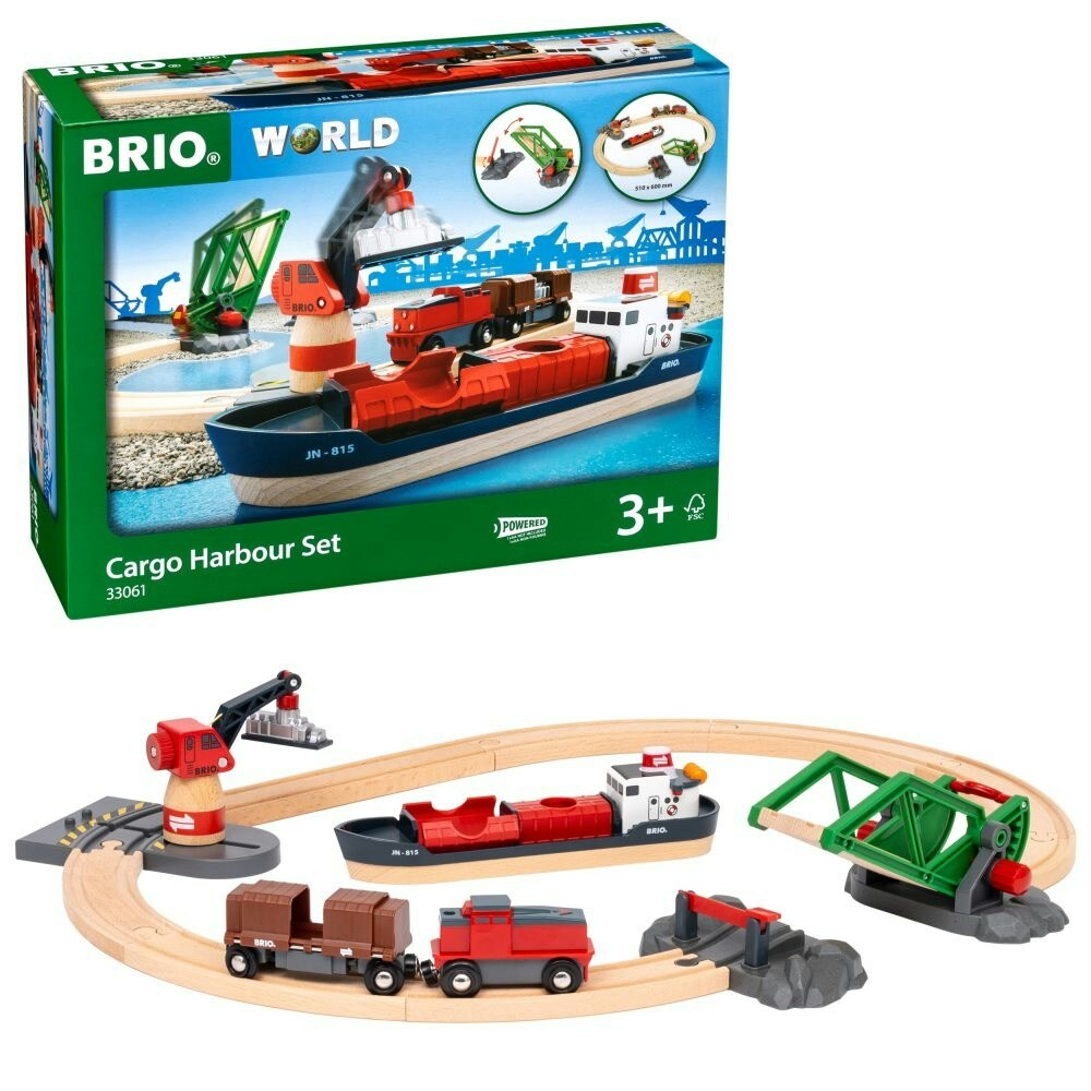 BRIO - Cargo Harbour Set