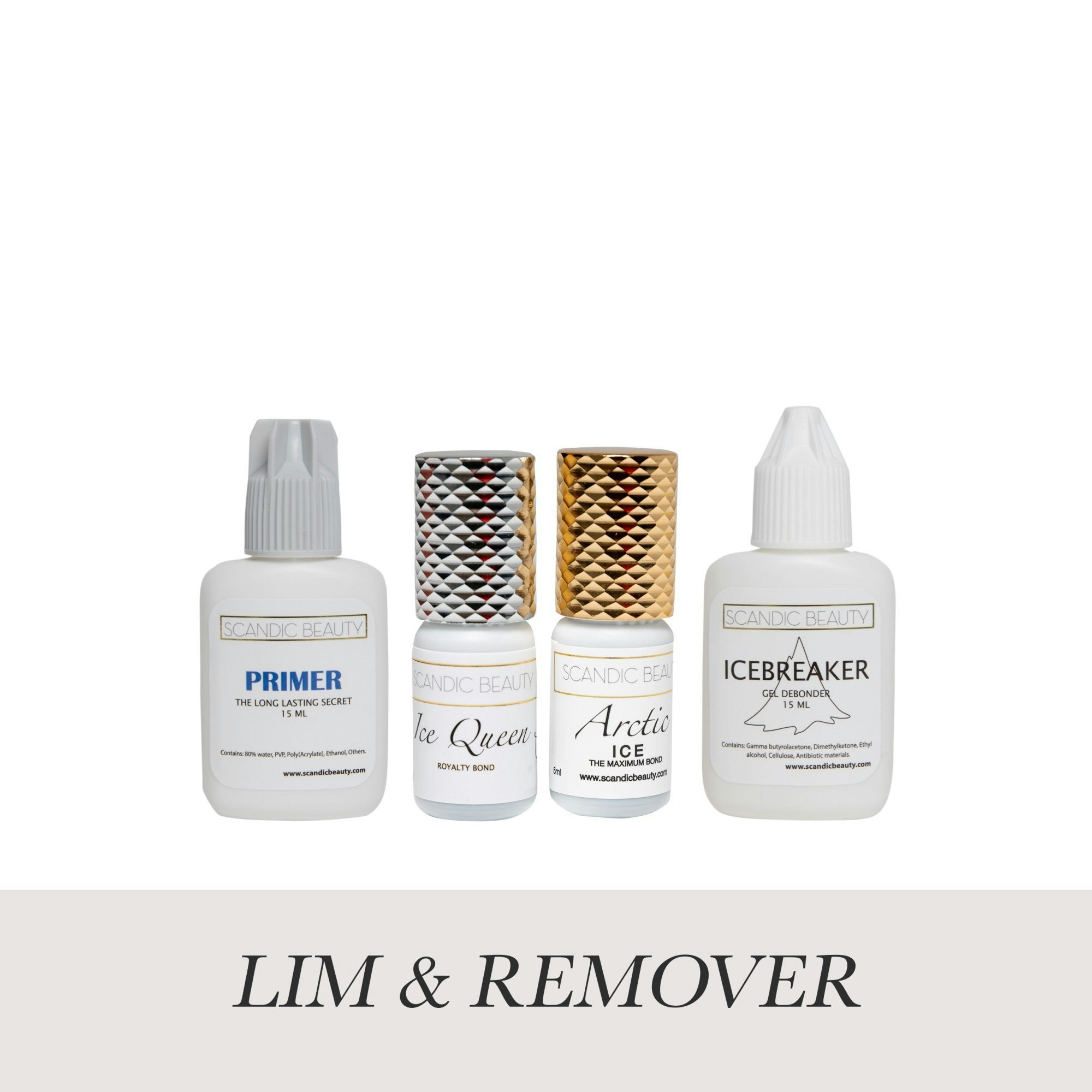 Lim, primer og remover - LaLuna PRO AS