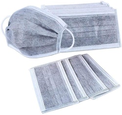 KAMPANJE Karbonfiltermasker - 1 kasse